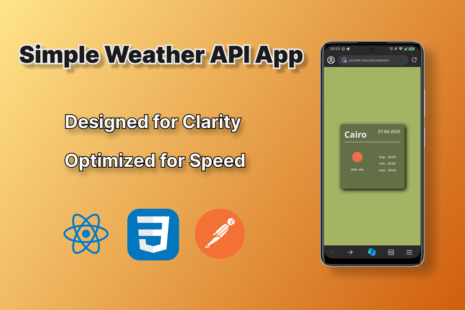 Simple Weather App cover